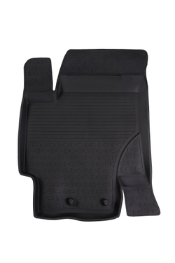 Резиновые коврики с высоким бортом для KIA Rio II 2005-2011, Seintex.82207