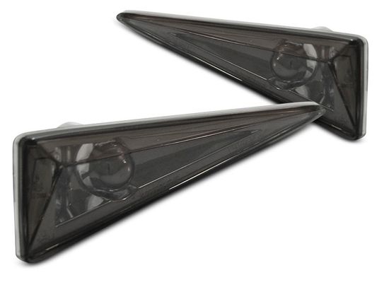 Повторители указателей поворота для Renault Megane II (02-05) Smoke