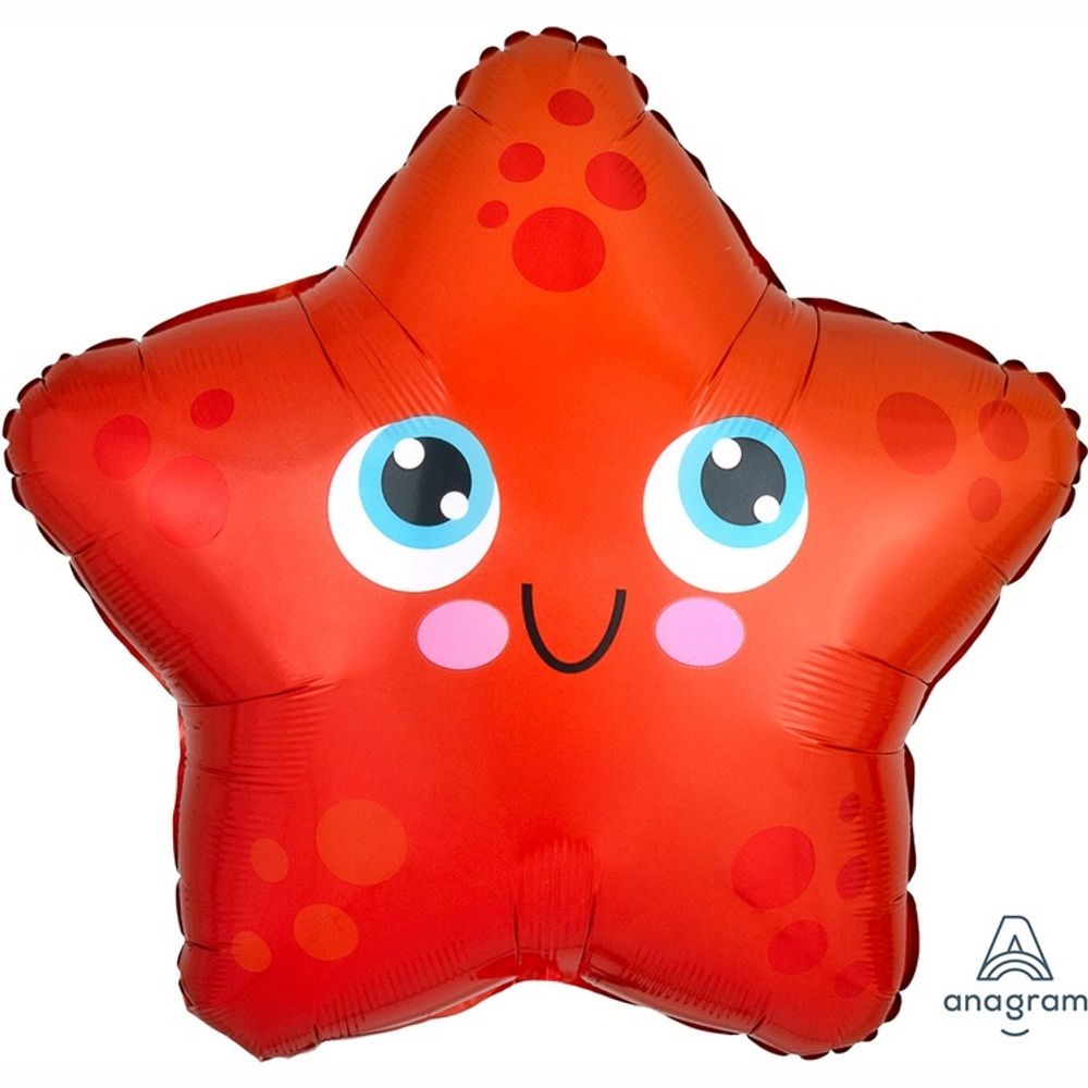 Шар Фигура Звезда морская красная