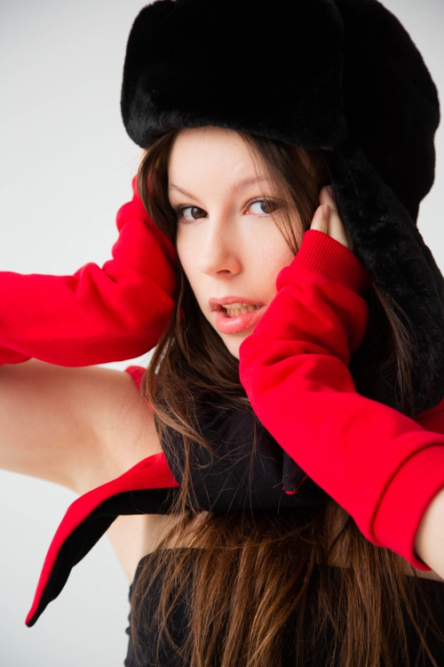 Перчатки-митенки