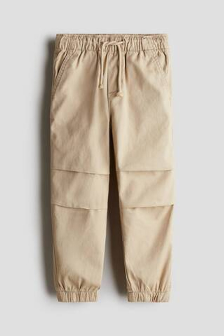 H&M Брюки-джоггеры, бежевый
