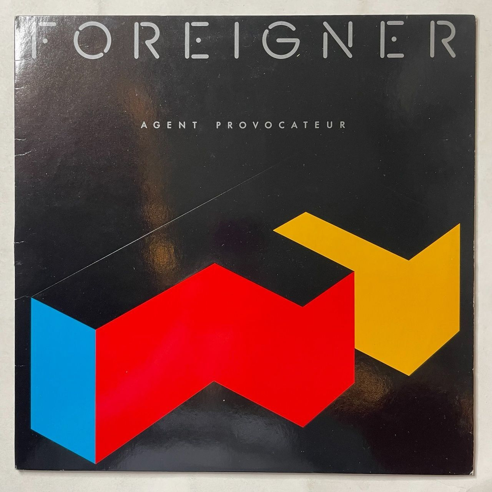 Винтажная виниловая пластинка LP Foreigner Agent Provocateur (Japan 1985) (No Obi) Two Different Worlds