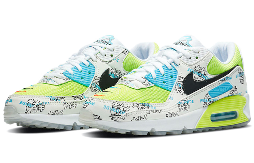 Кроссовки Nike Air Max 90 Worldwide Pack (Женская размерная сетка)