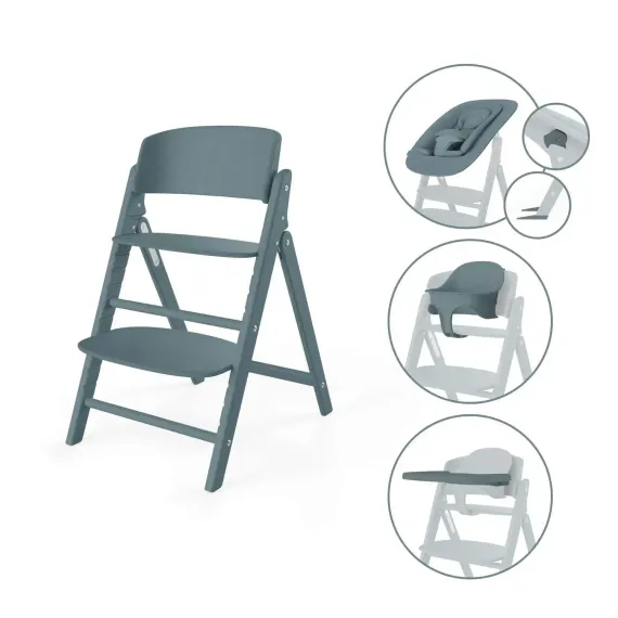 Стульчик Cybex Click &amp; Fold 4-in-1 Set Stone Blue