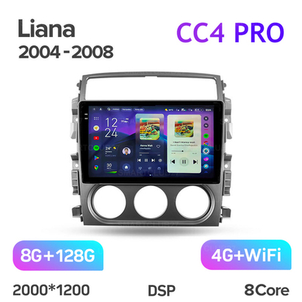 Teyes CC4 Pro 9" для Suzuki Liana 2004-2008