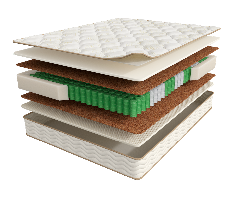 Матрас анатомический Fitness Formula, пружинный