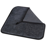 Салфетка из микрофибры 30*30см двухсторонняя (гладкая+ворс)