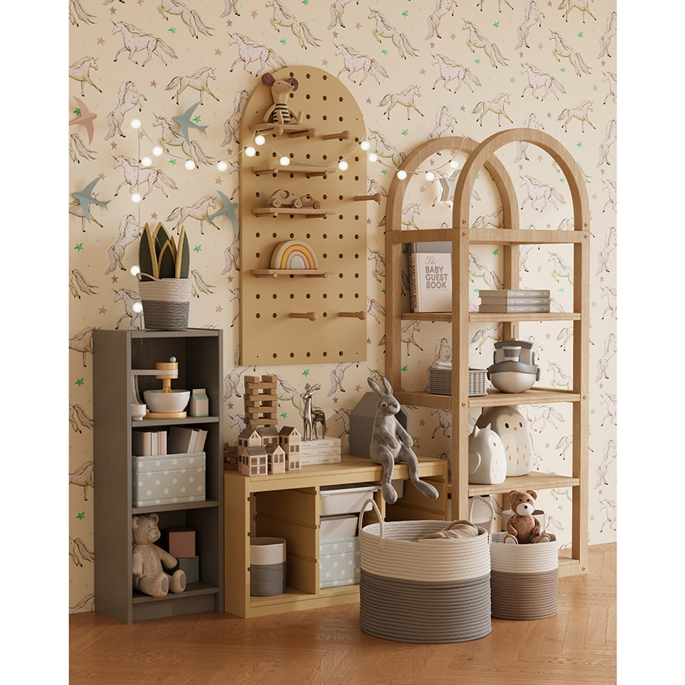 Кашпо gerd, D28х27 см кремовое/светло-серое