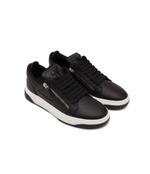 Кроссовки кожаные talogo Giuseppe Zanotti - черный(RM30035)