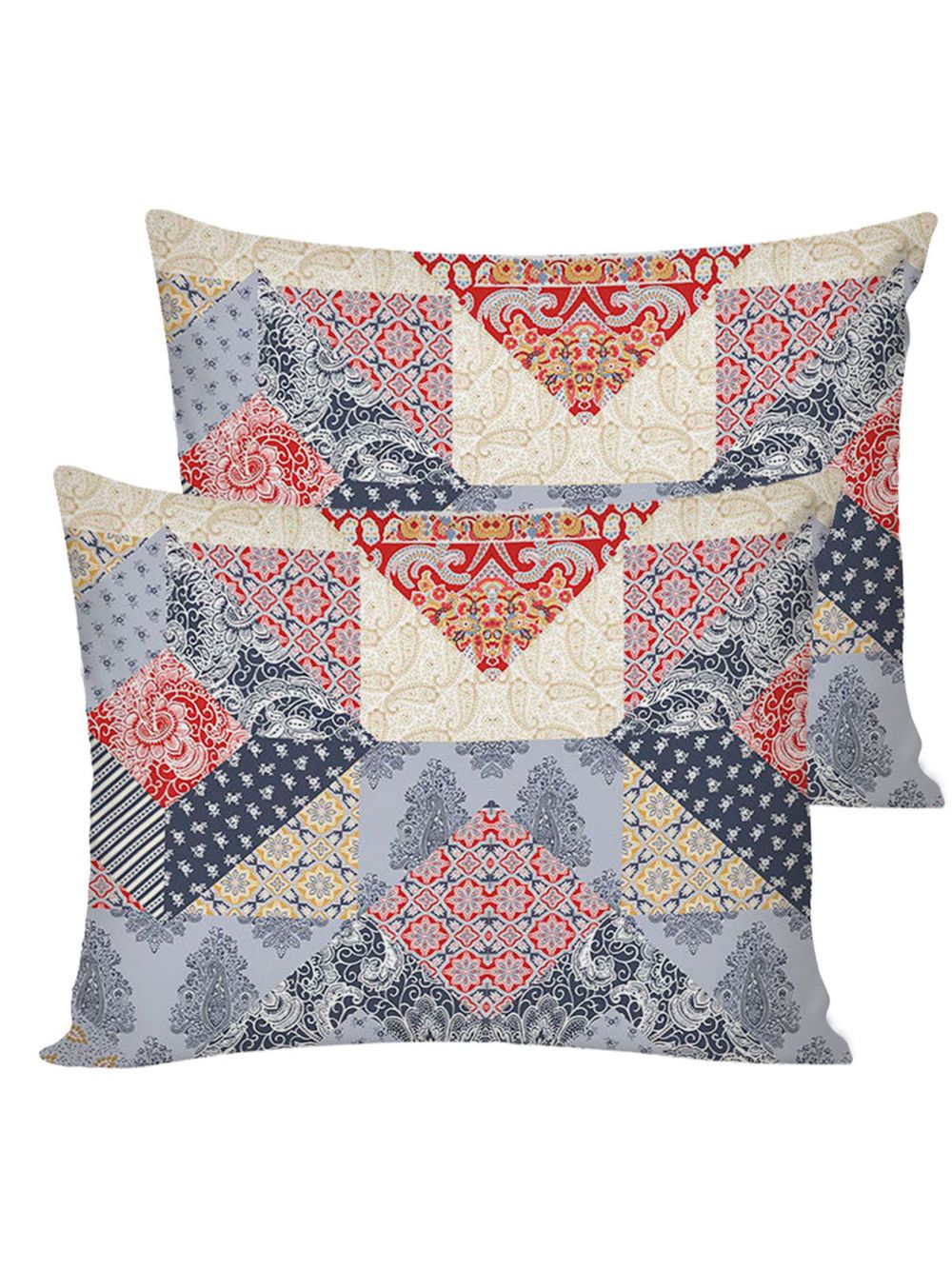 Постельное белье перкаль Сказка "Пэчворк" евро Наволочка 50х70 см 2 шт Простынь 240x215 см Пододеяльник 200x215 см