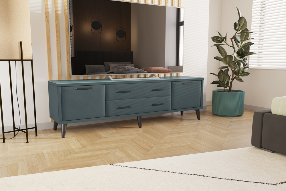 Тумба ТВ Пай 1,6, Серый