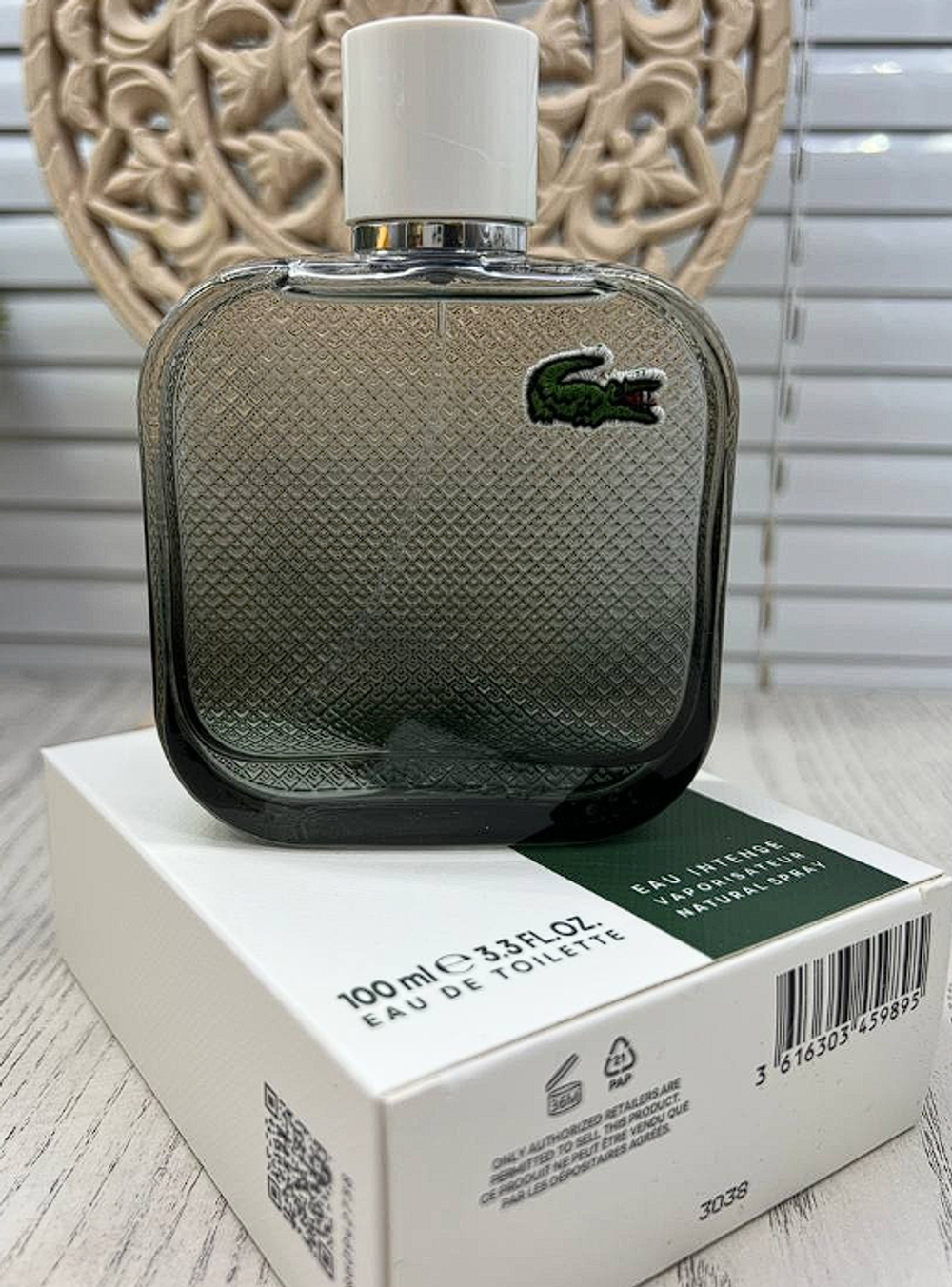 Lacoste L.12.12. Blanc Eau Intense 100 ml (duty free парфюмерия)