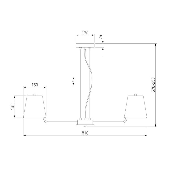 Подвесная люстра Eurosvet Amaretto 60155/8 хром