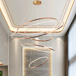 Люстра Cloyd KUBRIK C5 / выс. 400 см - золото (арт.10677)