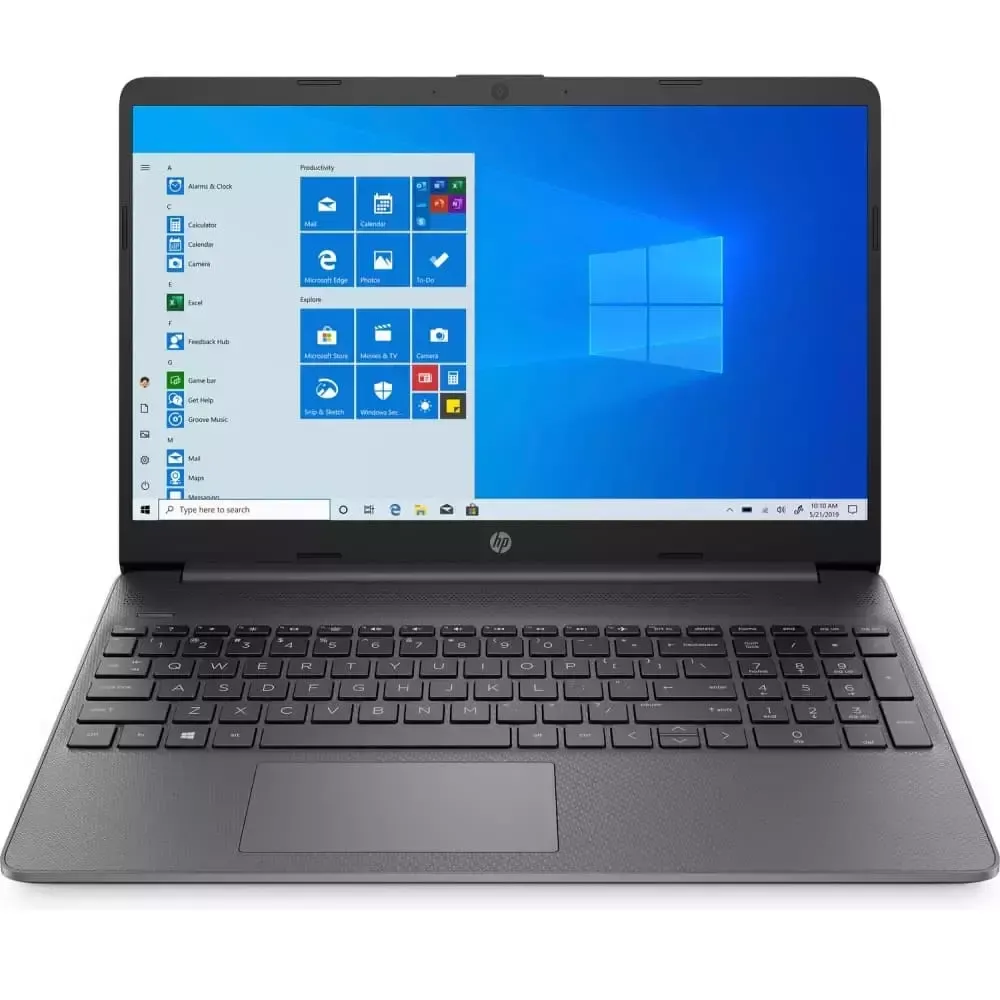Ноутбук HP15s-fq3023ur 15.6&amp;quot;(1920x1080)/Intel Celeron N4500(1.1Ghz)/4096Mb/256PCISSDGb/noDVD/Int:Intel UHD Graphics/Cam/WiFi/41WHr/war 1y/Chalkboard gray/WinHome + RU kbd