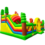 Коммерческий надувной батут «Зоомир 3», 11*7*5 м.