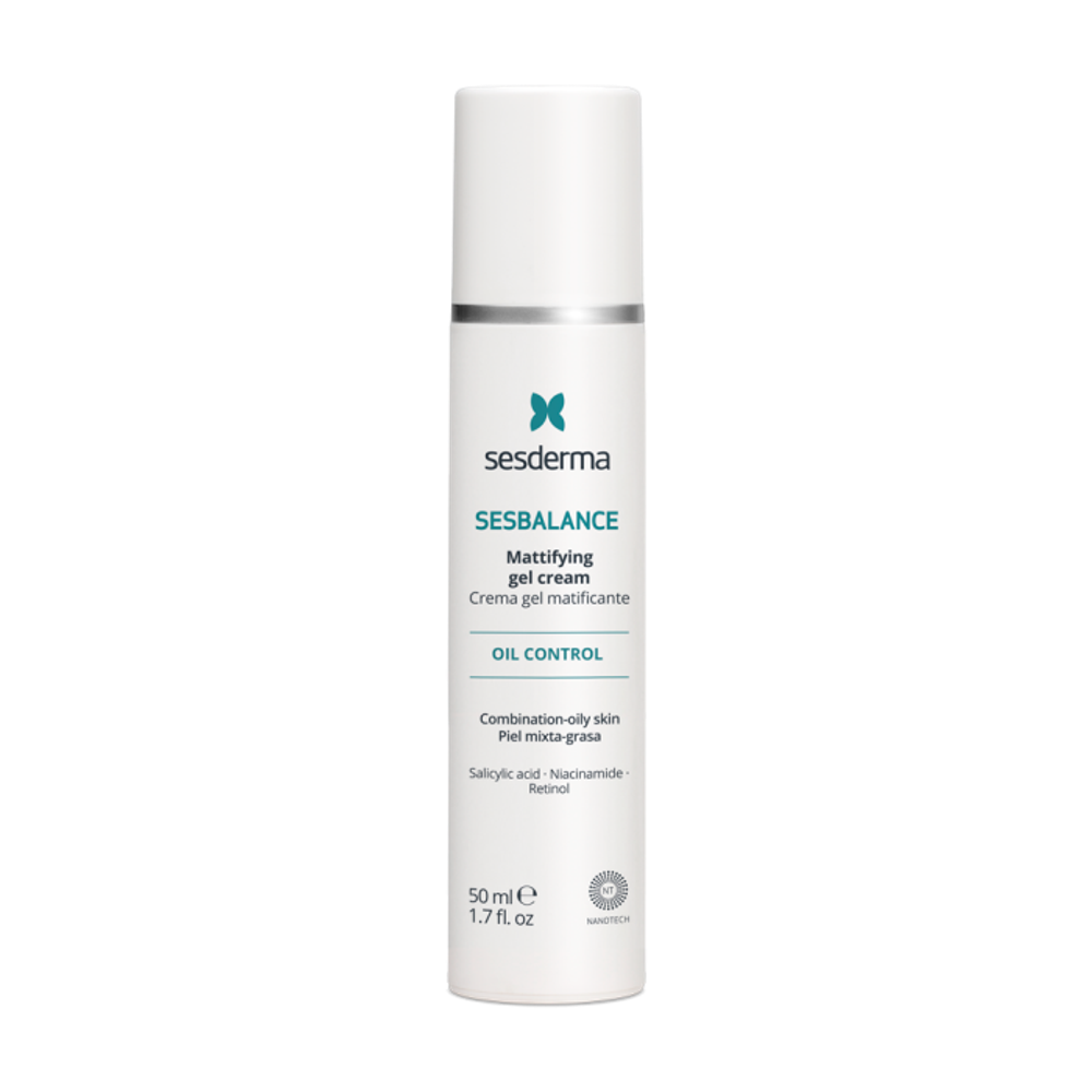 Крем-гель себорегулирующий с матирующим эффектом SESBALANCE Mattifyring gel cream,50 мл