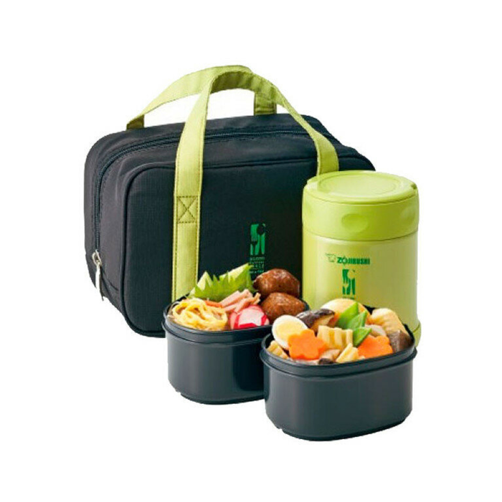 Термоконтейнер Zojirushi SW-EZE35 0,35 л, Green GA