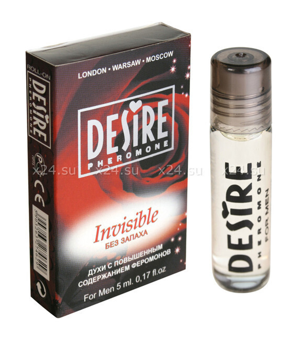 Духи для привлечения женщин Invisible (без запаха) , 5 мл (Цвет: прозрачный)