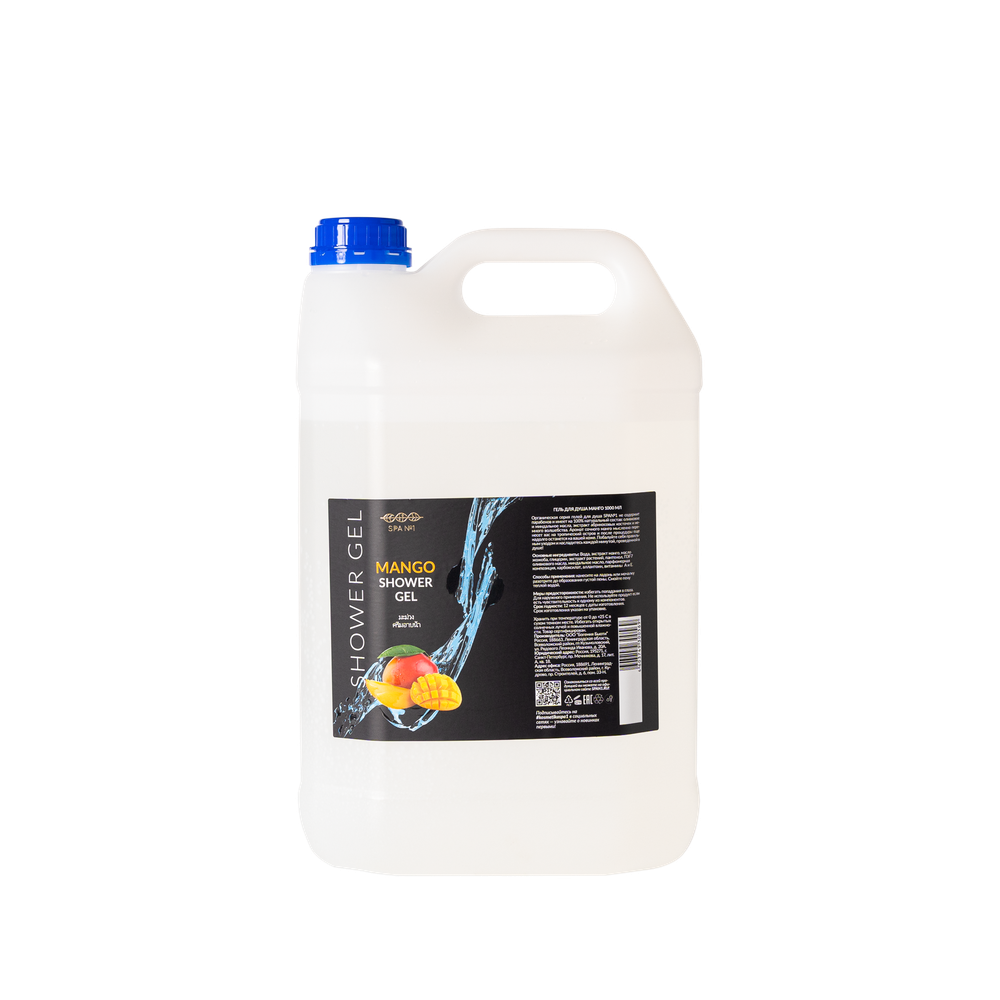 Гель для душа Манго organic без парабенов Spa№1 5000 мл Гель для душа Манго organic без парабенов Spa№1 5000 мл