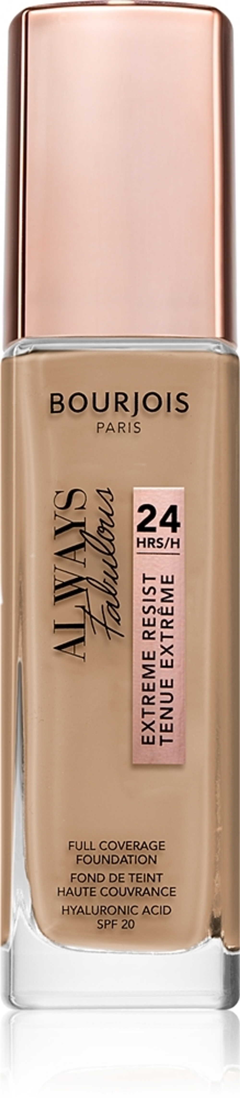 Bourjois Always Fabulous - Долговечная тональная основа SPF 20, 30 ml