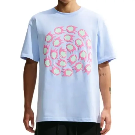 Теннисная футболка Nike Club Rules Logo2 - hydrogen blue