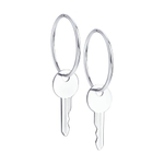 Серьги Конго Серебро