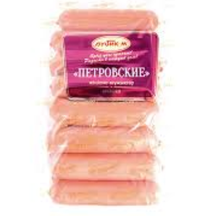 Сосиски Петровские Рубиком 500 гр