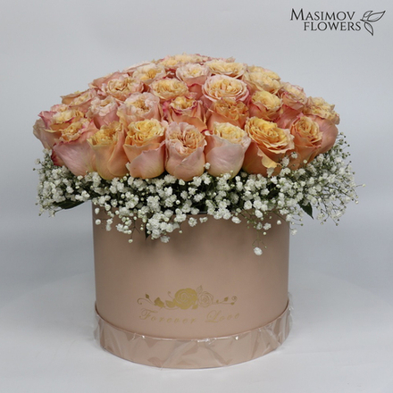 Композиция "Персиковый сад"