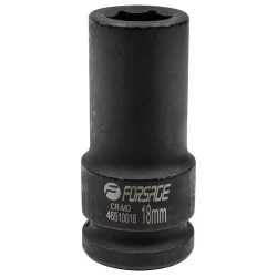Головка ударная глубокая 18мм 3/4''6гр. Forsage F-46510018