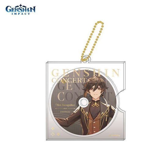 Брелок акриловый Genshin Impact Liyue Zhongli 6976525002000