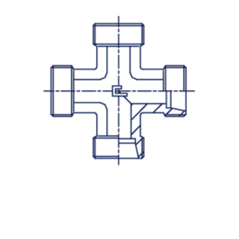 Соединение PX DL06 12x1.5 (корпус)