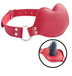 Кляп в виде фаллоса красный