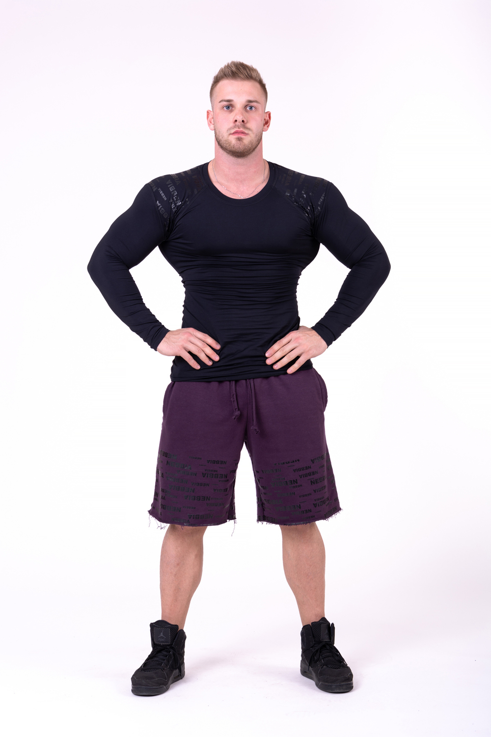 Лонгслив NEBBIA Hero compression shirt 146