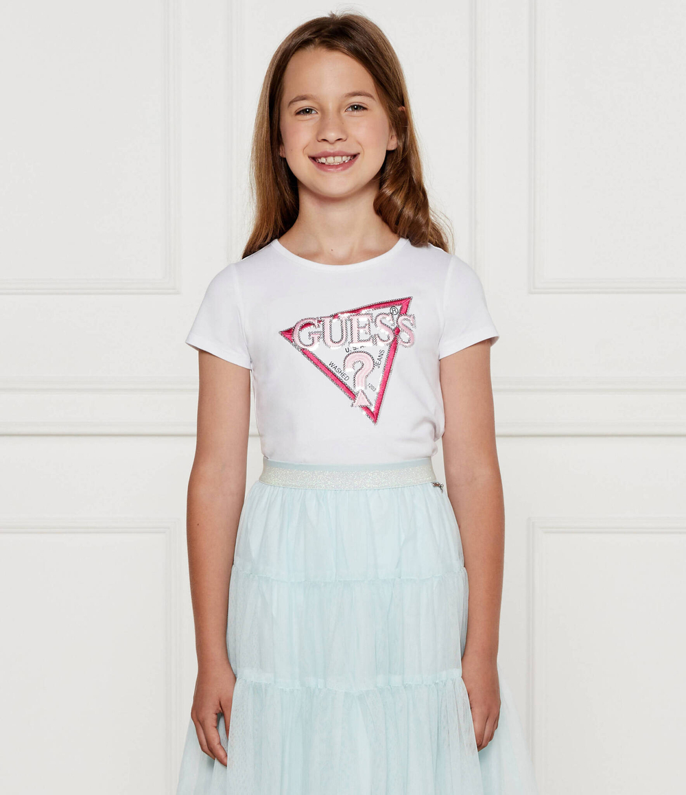 Футболка Guess - белый(K4RI23 K6YW4)