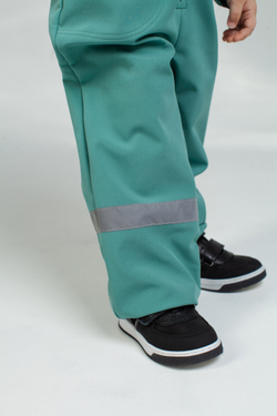 Комбинезон из софтшелла "Малахитовый"