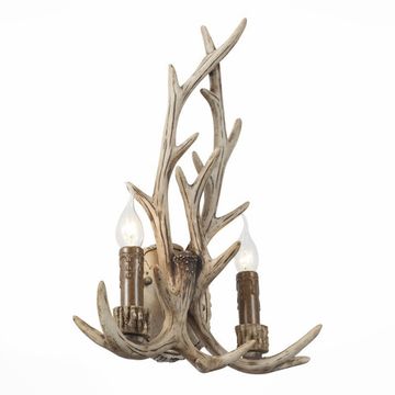 Бра 2*E14 SL153.701.02 светло-коричневый Renna ST-Luce