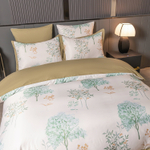 Комплект постельного белья Сатин MS на резинке MSR004