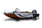 Комплект Алюминиевая лодка (катер) Mikatsu (Микатсу) 570 (Z43) Premium + мотор Mikatsu MF115FEL-T EFI