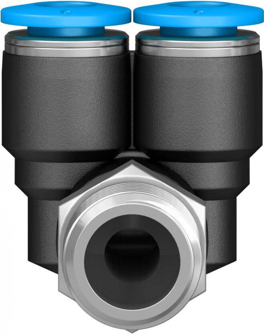 Разветвитель цанговый с резьбой, угловой Festo QSYL-1/4-6