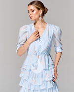 Блуза из премиального шифона