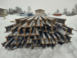 Рельсы Р-50, б.у., до 2 мм. ГОСТ Р 51685-2013, ГОСТ 8161-75, ГОСТ Р 51685-2022, ТУ 0921-231-01124322-2014, ТУ 14-2Р-475-2013