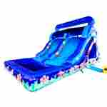 Надувной водный батут с бассейном «Коралловые рифы» 9*4*5 м