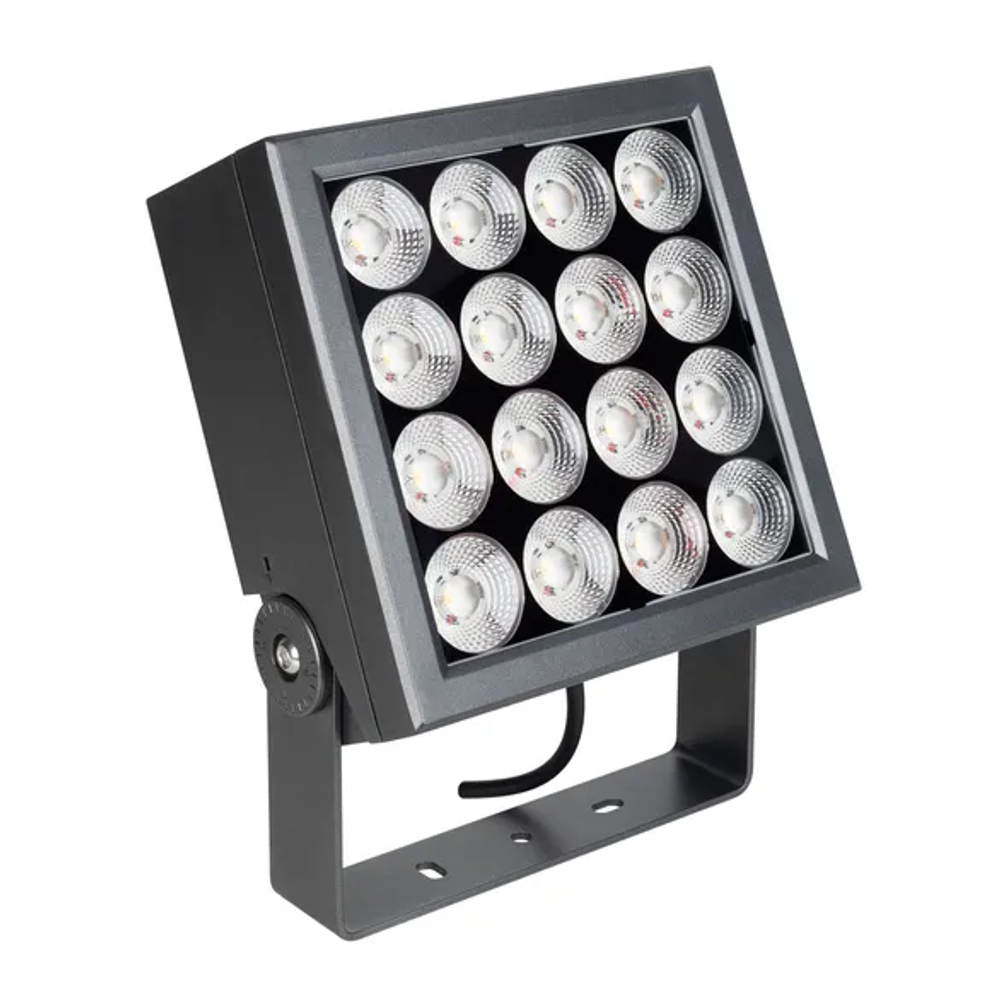 Светильник ALT-BLOCK-S220x220-50W Warm3000 (GR, 60 deg, 230V) (Arlight, IP66 Металл, 3 года) 052371
