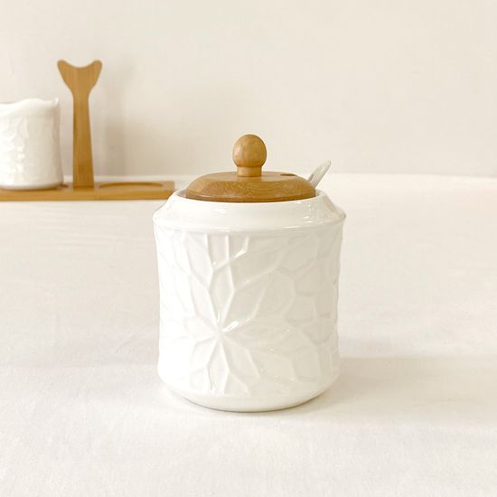 Набор сервировочный «Сканди», 2 предмета: молочник 170 мл, сахарница с ложкой