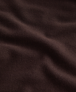 OYSHO Широкие прямые трикотажные брюки, шоколадный