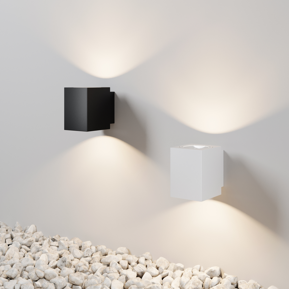 Уличный настенный светильник Outdoor O507WL-L10B3K