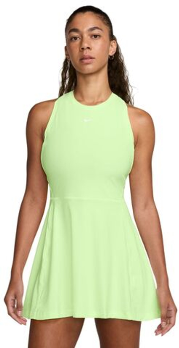 Теннисное платье Nike Dri-Fit Victory Tennis - barely volt/white