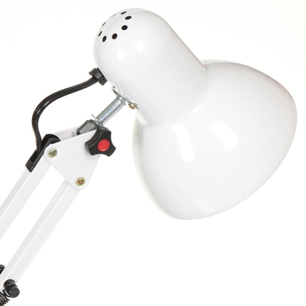 Светильник настольный на струбцине, белый, Lofter, SPE 16941-01-167