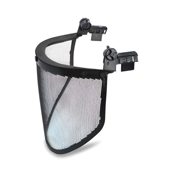 Щиток защитный лицевой РОСОМЗ КС СТАЛЬ с креплением на каске, арт. 04406